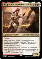 Nelly Borca, Impulsive Accuser - Magic: The Gathering - MoxLand